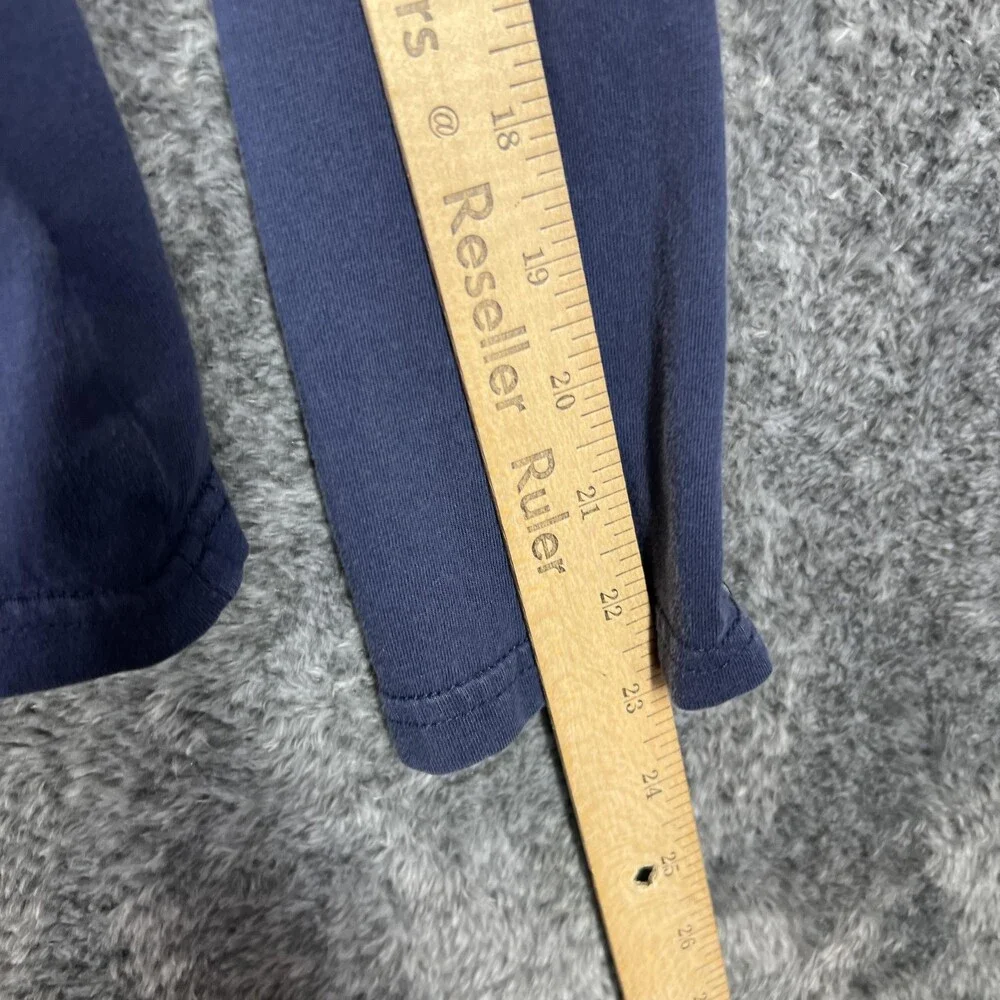 Polo Ralph Lauren Hoodie Mens Medium Blue Lightweight Jersey Pullover Logo